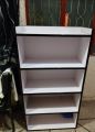 MSF 4-Tier Open Book Shelf With Steel Legs, Modern Book Rack, Bookcase, Super Quality Multi Storage Cabinet for Office, Kitchen, Bedroom, Livingroom, Study room, Shops, Nursery for Kids Bag Books, Wall Shelves, Show Cases for Home Decor. 