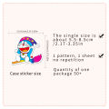 Random 10/52 Piece Funny Doraemon Stickers Waterproof DIY For Phones Laptop Car Sticker Creative Home Decal. 