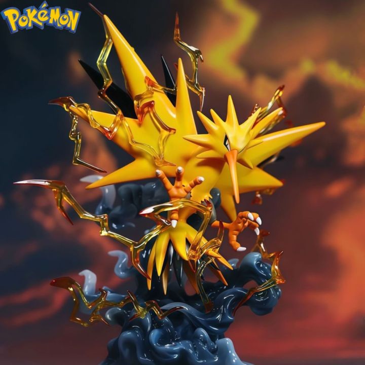 15.5cm/6.1in Anime Pokemon Figure Zapdos Action Figures Pvc Collection Model Toys for