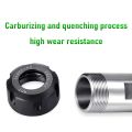 ER8 ER11 ER16 ER20 Spindle Motor Extension Rod DIY Motor Shaft Extension Rod CNC Lathe Tool Spindle Rod Assembly 4mm 5mm 8mm. 