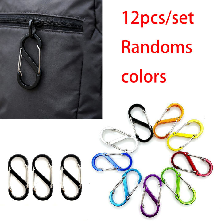 6/12%20Pack%20S-Shaped%20Hook%20Set%20for%20Bags,%20Double-Sided%20Aluminum%20Alloy%20Figure-Eight%20Buckle%20Bag%20Hook%20Accessories,%20Outdoor%20Multifunctional%20Backpack%20Hook,%20Suitable%20for%20Outdoor%20Camping,%20Hiking,%20Mountaineering,%20Water%20Bottle%20and%20Key%20Hanger%20-%20Image%204