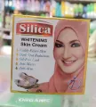 Silica whitening skin cream. 