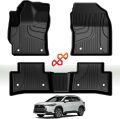 Heavy Duty TPE All Weather Car Floor Mats For Toyota corolla cross 1st & 2nd Row Full Set Rubber Floor Liners Anti Skid Car Mats 3D 5D 7D Full covered floor carpet mat Long lasting waterproof high quality car interior accessories dust protector. 