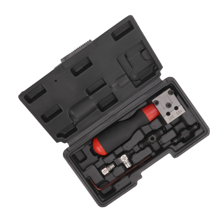 New%203/16in%201/4in%20Single%20Double%20Flare%20Adapter%20Pipe%20Flaring%20Kit%20Copper%20Tube%20Brake%20Line%20Universal%20Auto%20Repair%20Tools%20Accessories%20-%20Image%203