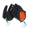 1Pc Left Or Right Professional Catch Fish Latex Hunting Gloves Fishing Glove Antiskid Protect Hand Puncture Scrapes Fisherman.