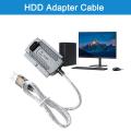 3 In 1 USB 2.0 To 3.5" SATA PATA IDE Drive Adapter Converter 3.5 Inch Hard Drive Disk HDD Adapter Cable For PC Laptop Converter.