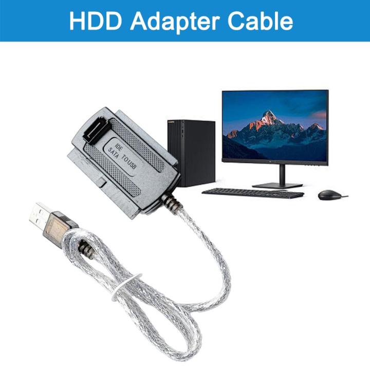 3 In 1 USB 2.0 To 3.5" SATA PATA IDE Drive Adapter Converter 3.5 Inch Hard Drive Disk HDD Adapter Cable For PC Laptop Converter