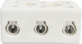PNC Taoist 3 channel fire resistant tile cable 32A 500V size 27*48*22mm Model 30a-3 Taoist ceramic for use in lamps or other. 