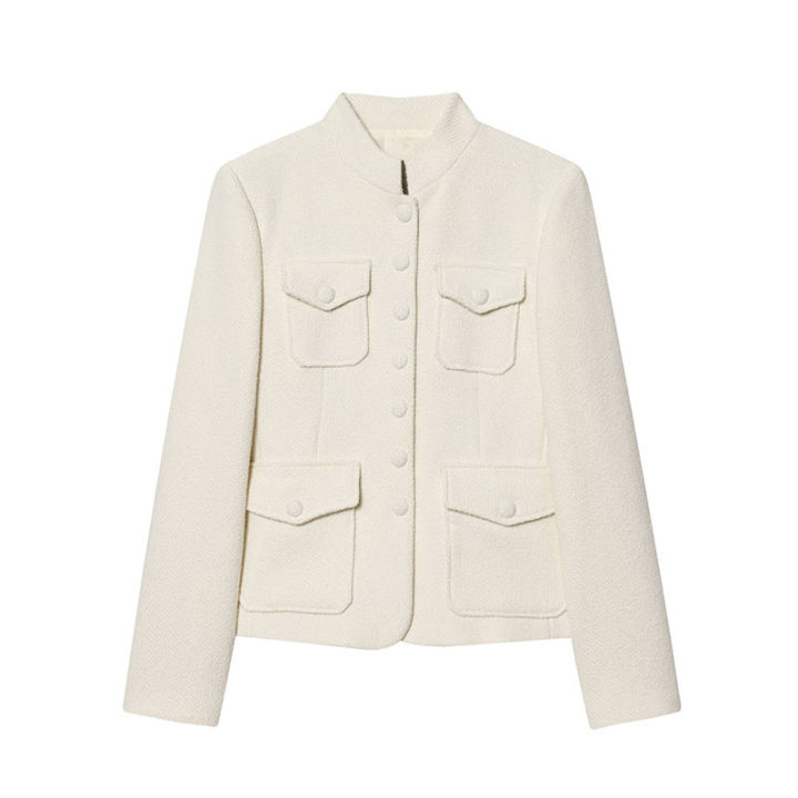 Nlzgmsj%202026%20Spring%20Women%20New%20Fashion%20Long%20Sleeves%20Button%20With%20Pocket%20%20Decoration%20Blazer%20Women%20Elegant%20Hight%20Street%20Top%20-%20Image%207
