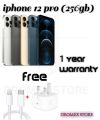 Iphone 12 pro (256GB) with warranty. 