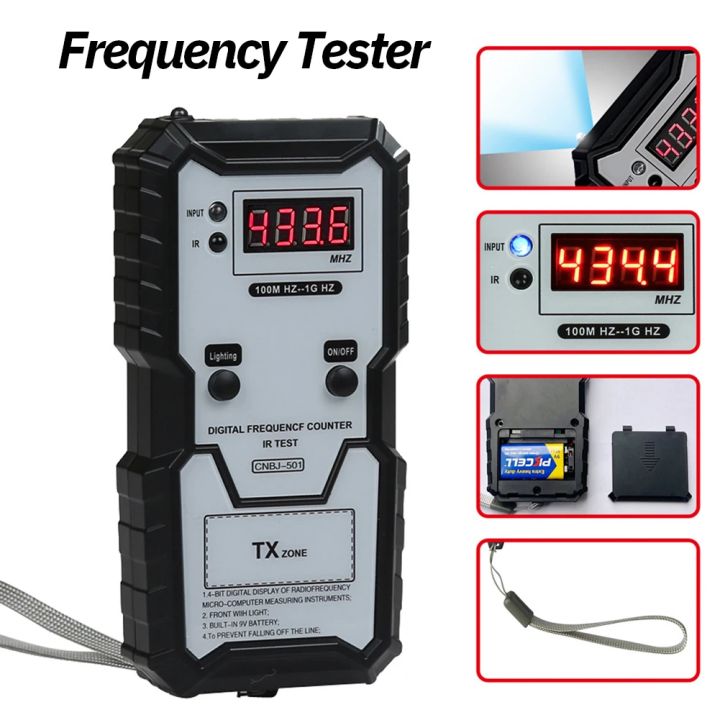 Car Remote Keys Infrared Frequency Tester 100M-1GHZ Digital Electronic ...