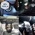 WACA 440 engine start button cover FKA car styling accessories Iron Man Radio start button cover Man and Batman batmat. 