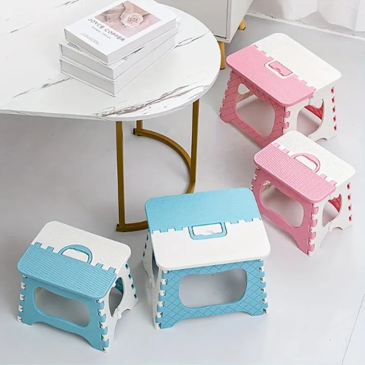 Plastic%20Folding%20Stool,Portable%20Outdoor%20Small%20Stool,Household%20Mazza%20Children's%20Learning%20Small%20Stool,Train%20Small%20Stool%20-%20Image%203