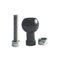 Aluminum 17mm/25mm Ball Head Adapter to M6 M8 M10 Bolt for RAM Mount Motorcycle Phone Holder Car Bracket Camera Stand.