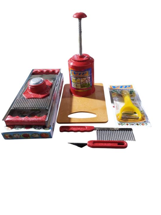 Vip%20Salad%20Cutter%20-%207%20Pieces%20Vegetable%20Salad%20Cutter%20Set%20-%20Vip%20Vegetable%20Cutter%20-%20100%25%20Non%20Magnetic%20Japani%20SS%20Steel%20-%20Image%204