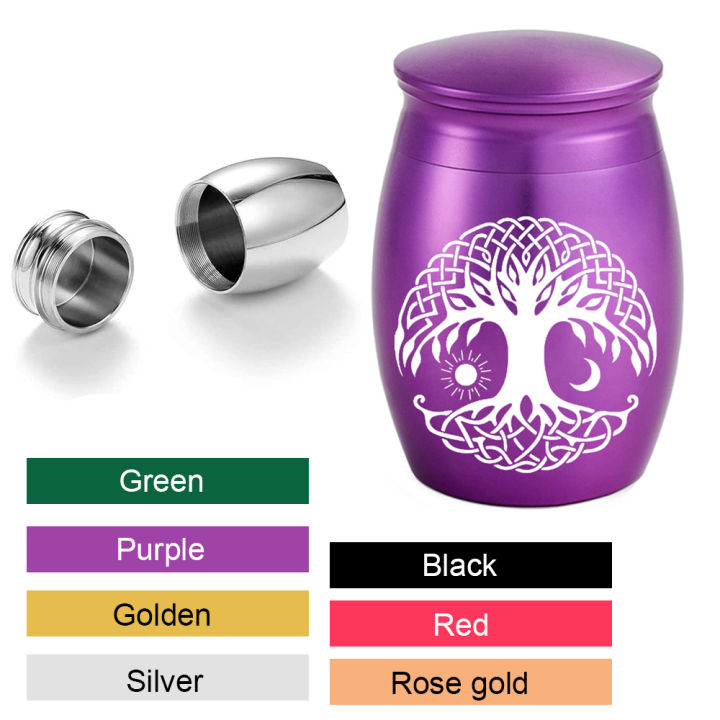 Small Keepsake Urn Tree of Life Mini Cremation Urns Ashes Holder ...