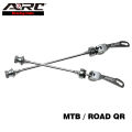 ARC Mountain Bike Hub Quick Release Road Bike Cube Skewers Aluminum Alloy Skewers For Front 9x100 Rear 10x135 Axle Bicycle Part. 