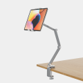 Kimdoole Tablet Desktop Cantilever Bracket Supports Table Mobile Phones Portable Monitor Adjustable Rotating Tablet Clip Bracket.