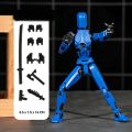 T13 Action Figure Titan 13 Action Figure Dummy Lucky 13 Action Figure 3D Printed Multi-Jointed Movable Nova 13 Action Figure Toy. 