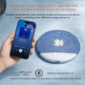 Mini Wireless Bluetooth Speaker Under Pillow Sleep Sound Machine White Noise Dynamic Audio Rechargeable Portable for Travel. 