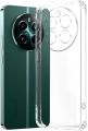 Silicone Realme 12 Plus 5G Back Cover | Slim Soft Back Case for Realme 12 Plus 5G (Transparent). 