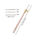1set French embroidery crochet DIY hand cross stitch cotto crochet 3 needles.