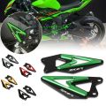 For ZX-6R ZX6R 2019 2020 2021 2022 2023 2024 2025 Motorcycle Footrest Heel Guard Cove Rearsets Foot Rest Peg Protector. 