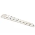 1 PC Multi Functional Stainless Steel Tool Scale Ruler Office Compass Protractor Hexagonal EDC Outdoor Tool. 
