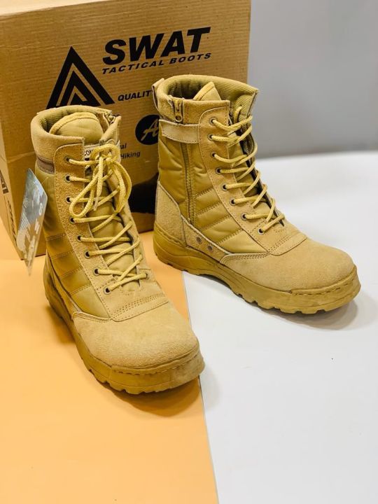 SWAT Long Boots
Sizes 40 to 44
Rs 2500/-

Retail Rs 3000/-