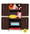 Supreme Fusion Multi Purpose Plastic Cupboard for Home. 
