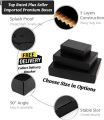 Premium Ecommerce Boxes 50 Pcs - Imported Black Boxes Hard Rigid with Lamination. 
