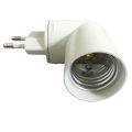 E27 Adapter Lamp Bulb Adapter 360 Degrees Adjustable Light Bases Holder Socket Converter Light Bulb Adapter EU US Plug 100-230V. 
