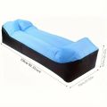 Portable Inflatable Lounge Chair with Pillow - Waterproof Sofa for Camping, Beach & Festivals - Easy Setup with Bag. 