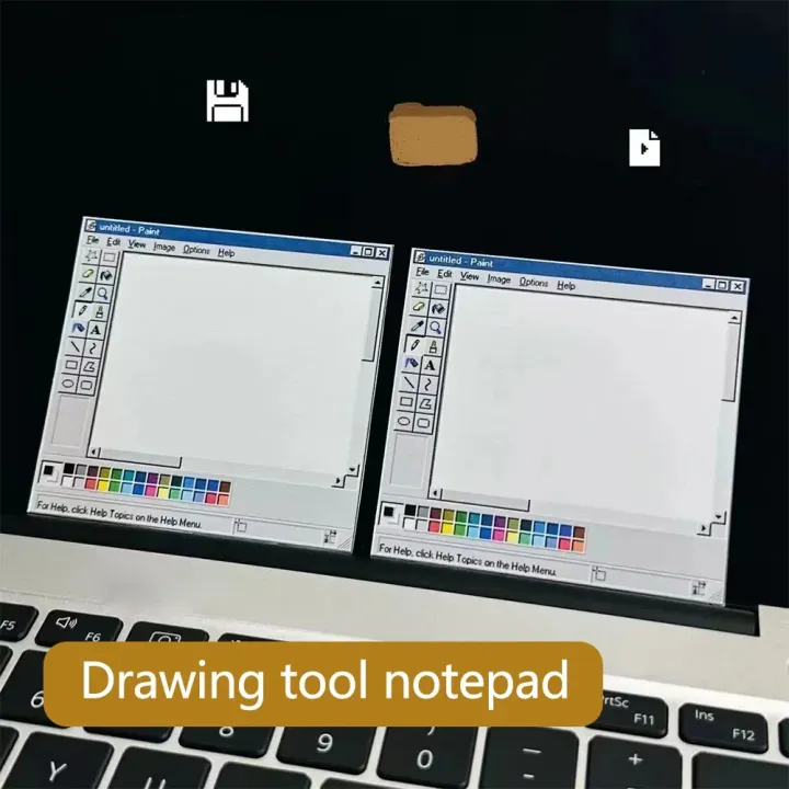 50%20Sheets%20Vintage%20Computer%20Drawing%20Board%20Notepad%20Retro%20Style%20Memo%20Pad%20Square%20Paper%20for%20Creative%20Illustration%20and%20Design%20Pads%20-%20Image%204