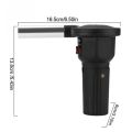 Portable Bellows Fire Handheld Air Blower Electricity Outdoor Camp Tools.