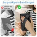 Leather Tablet Hand Strap Elastic Anti Drop EReader Holder Universal Security 6-7 Inch Tablets-Stand Handle Grip Secure Holding. 