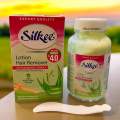 Silkee Hair Remover Anti Darkening Formula With Aloe Vera Extract Lotion Jar (120gm). 