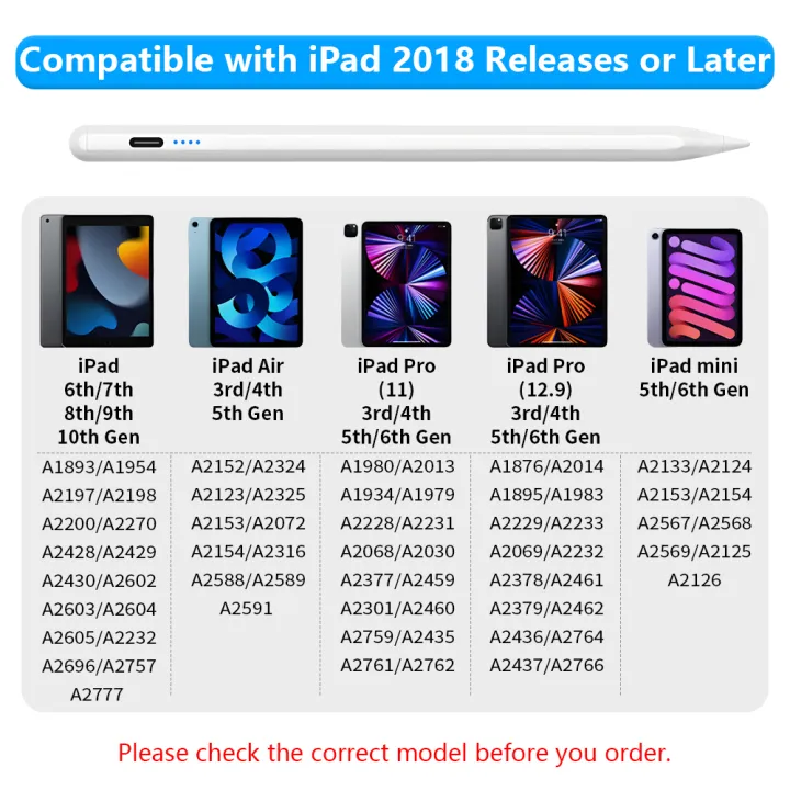 2025%20Stylus%20Pen%20With%20LED%20For%20iPad%20A16%20Air%2011%205%204%20Pro%2011th%2013%2012.9%20M4%20M3%20M2%20Pens%2010th%209th%20Generation%20Mini%207%206%20iPad%20Pencils%20-%20Image%206