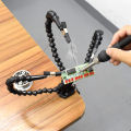 NEWACALOX Multi Soldering Helping Hand Tool Table Clip Third Hand Soldering Stand Welding PCB Holder Flexible Arm Soldering Tool. 
