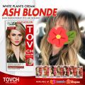 Tovch Hair Color cream 80ml×2 Ash Blonde 3.22. 