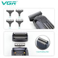 VGR Trimmer Professional Hair Cutting Machine Cordless Hair Clipper 3 in 1 Barber Beard Shaver Electric Trimmer for Men V-644. 