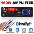 Bluetooth 5.0 MP3 Decoder Board 160W 150W Amplifier Audio Player 12V DIY MP3 Player Car FM Radio Module TF USB Mic Record Call. 