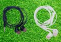 High-Quality Wired Earphones with Volume Control and Built-In Mic for Gaming and Streaming - 3.5mm Plug. 