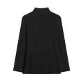 Autumn Women Simple Blazer V Neck Long Sleeve Women's Casual Pocket Coats Chic Female Tops.