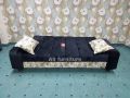 sofa combed New design sofa without arm with 7ft length and important malai fabric. 