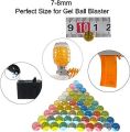 10000 Pcs Water Balls Beads Refill Ammo7-8 mm,5 Pack,2000 Pcs Per Pack,Made of Non-Toxic Eco Friendly Water Ball Compatible with Splatter Gall Gun,Multicolor Colour. 