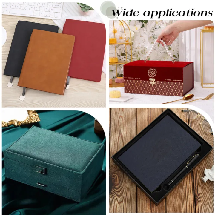 51%20x%2011.8%20Linen%20Book%20Cloth%20Blue%20for%20Books%20Binding%20Fabric%20Surface%20Paper%20Backed%20Bookcover%20Densely%20Woven%20Cloth%20Books%20Album%20-%20Image%202
