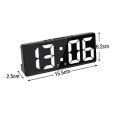 Digital Alarm Clock Voice Control Teperature Snooze Night Mode Desktop Table Clock 12/24H Anti-disturb Funtion LED Clocks Watch. 