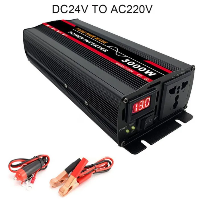 3000W%20Pure%20Sine%20Wave%20Power%20Inverter%20DC%2012v%2024v%20To%20AC%20220V%20For%20Solar%20Panel/Home/Outdoor/RV/Camping%20Wave%20Power%20Inverter%20with%20LED%20-%20Image%207
