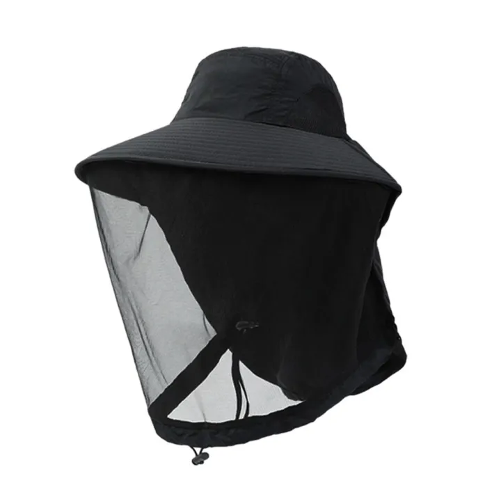 Fashion%20Unisex%20Foldable%20Mosquito%20Hat%20With%20Hidden%20Net%20Mesh%20Repellent%20Insect%20Bee%20Protection%20Casual%20Outdoor%20Sunscreen%20Fishing%20Cap%20-%20Image%204
